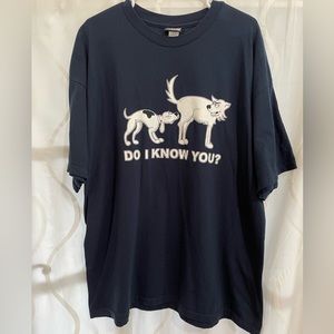 Mens Do I Know You T Shirt, Size 2XL